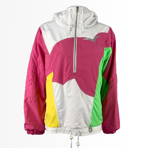 Amazing Vintage 90's Obermeyer Gore-Tex Color-Block Jacket - Picture 1 of 8